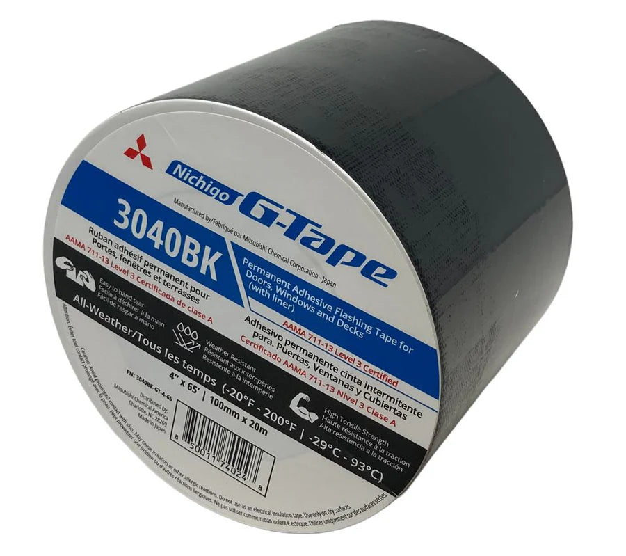 G-Tape Acrylic Adhesive Flashing tape My Store 4in x 65ft 