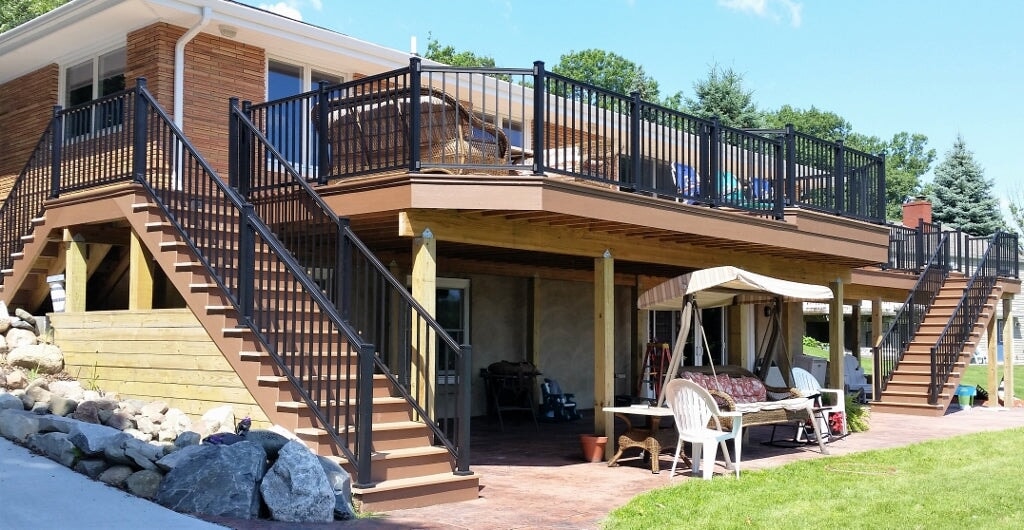 Jam Advantage 36in Aluminum Level Railing Kit jam level rail kit Custom Craft Distribution 