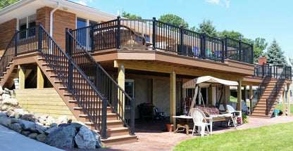 Jam Advantage 36in Aluminum Level Railing Kit jam level rail kit Custom Craft Distribution 