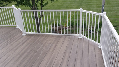 Jam Advantage 36in Aluminum Level Railing Kit jam level rail kit Custom Craft Distribution 