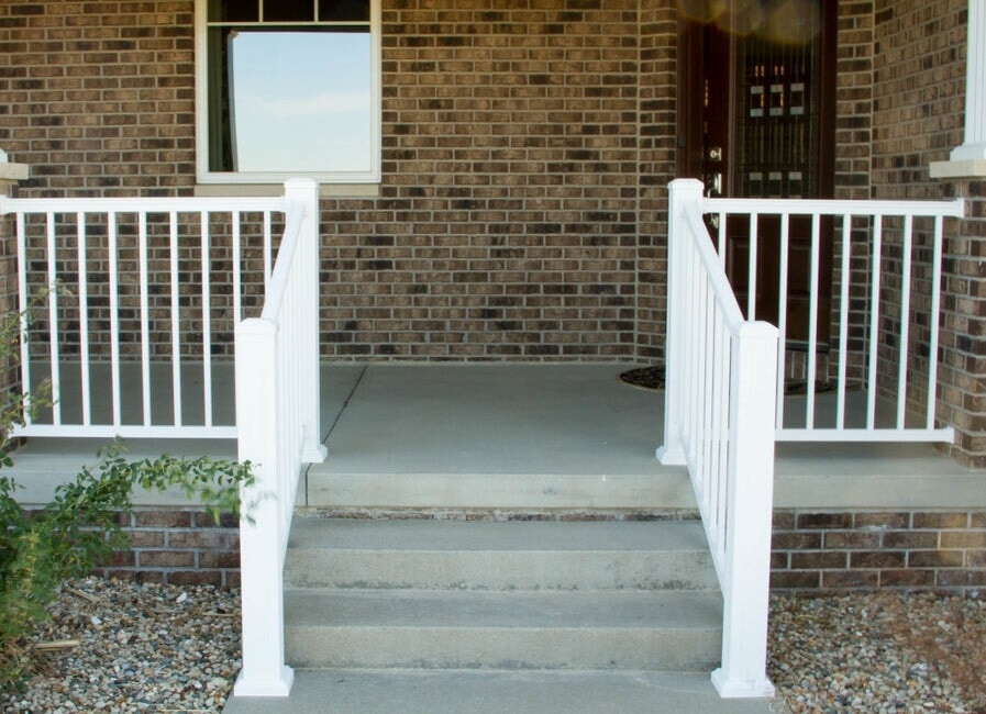 Jam Advantage Aluminum Stair Railing Kit jam stair rail kit Custom Craft Distribution 