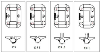 Safetech Heavy Duty Adjustable Tension Gate Hinges (2-pack) Gate Hinges 402 Supply 